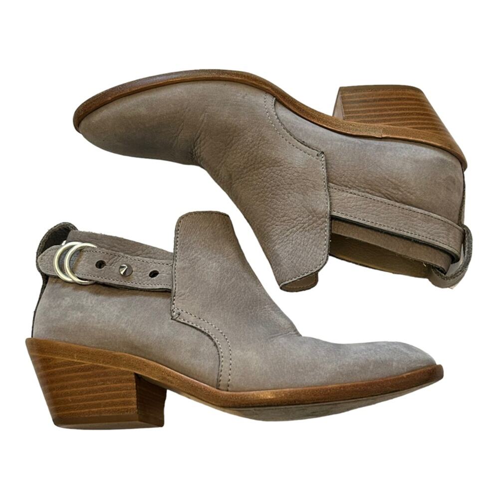 Rag & Bone Gray Sullivan Nubuck Leather Ankle Boo… - image 5